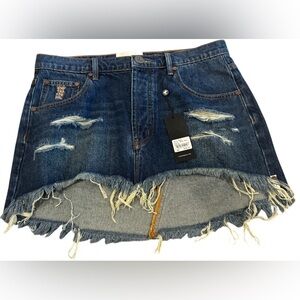 One Teaspoon JUNKYARD DENIM SKIRT